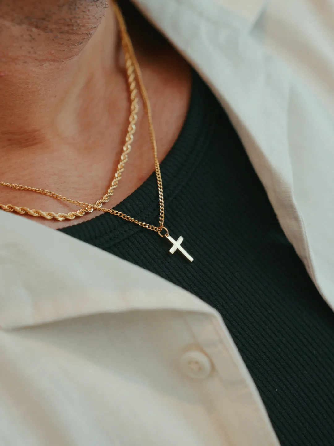 CHRISTIAN CHAIN SET | 18K Gold - Image 11