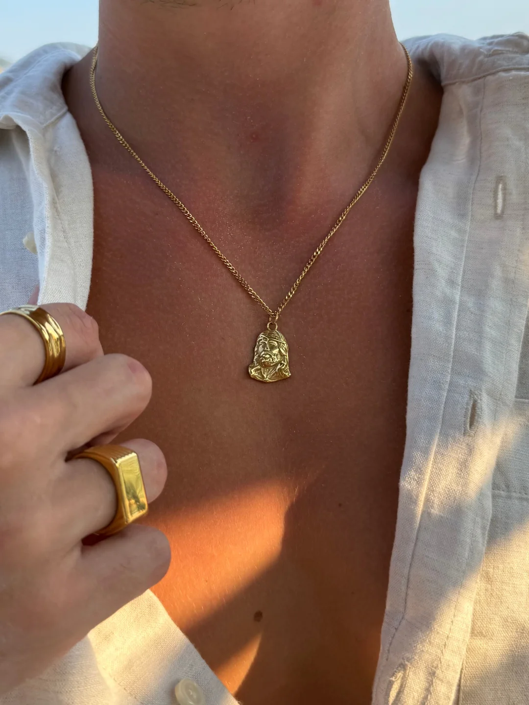 CHRISTIAN CHAIN SET | 18K Gold - Image 9
