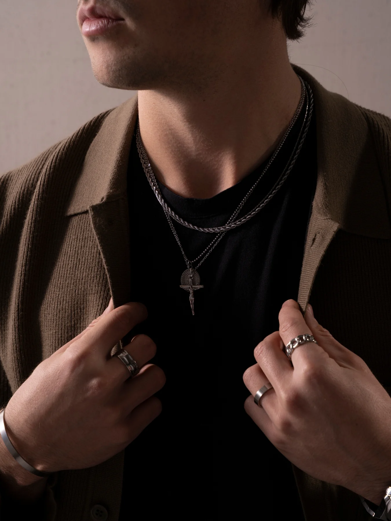 CRUCIFIX CHAIN | Silver - Image 6