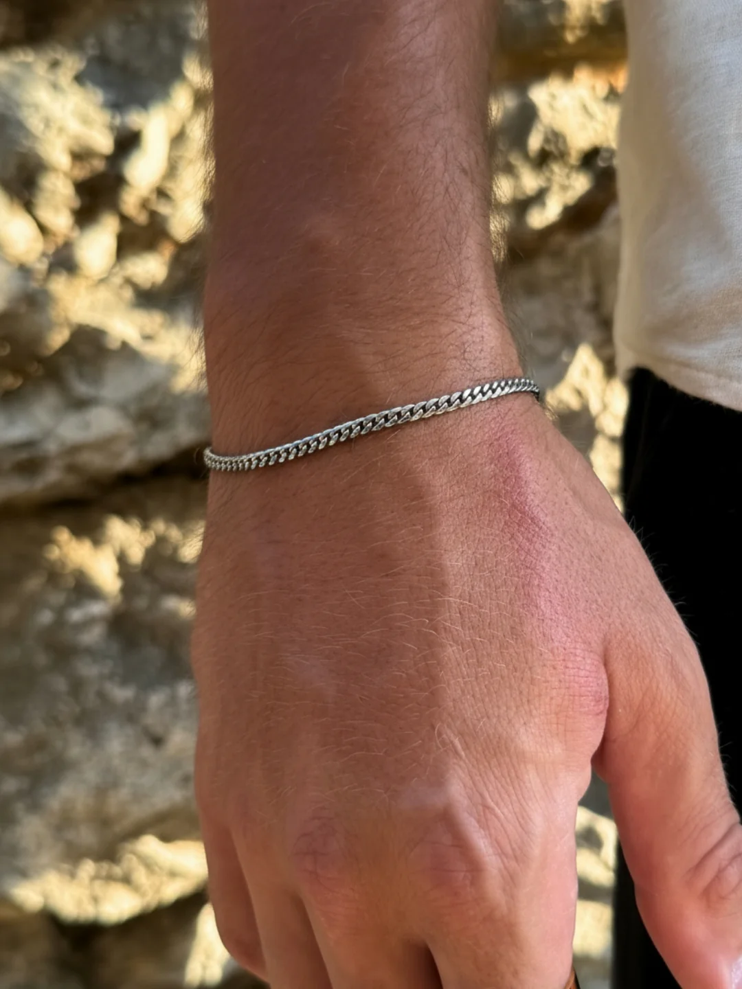 CUBAN BRACELET 3MM | Silver - Image 4