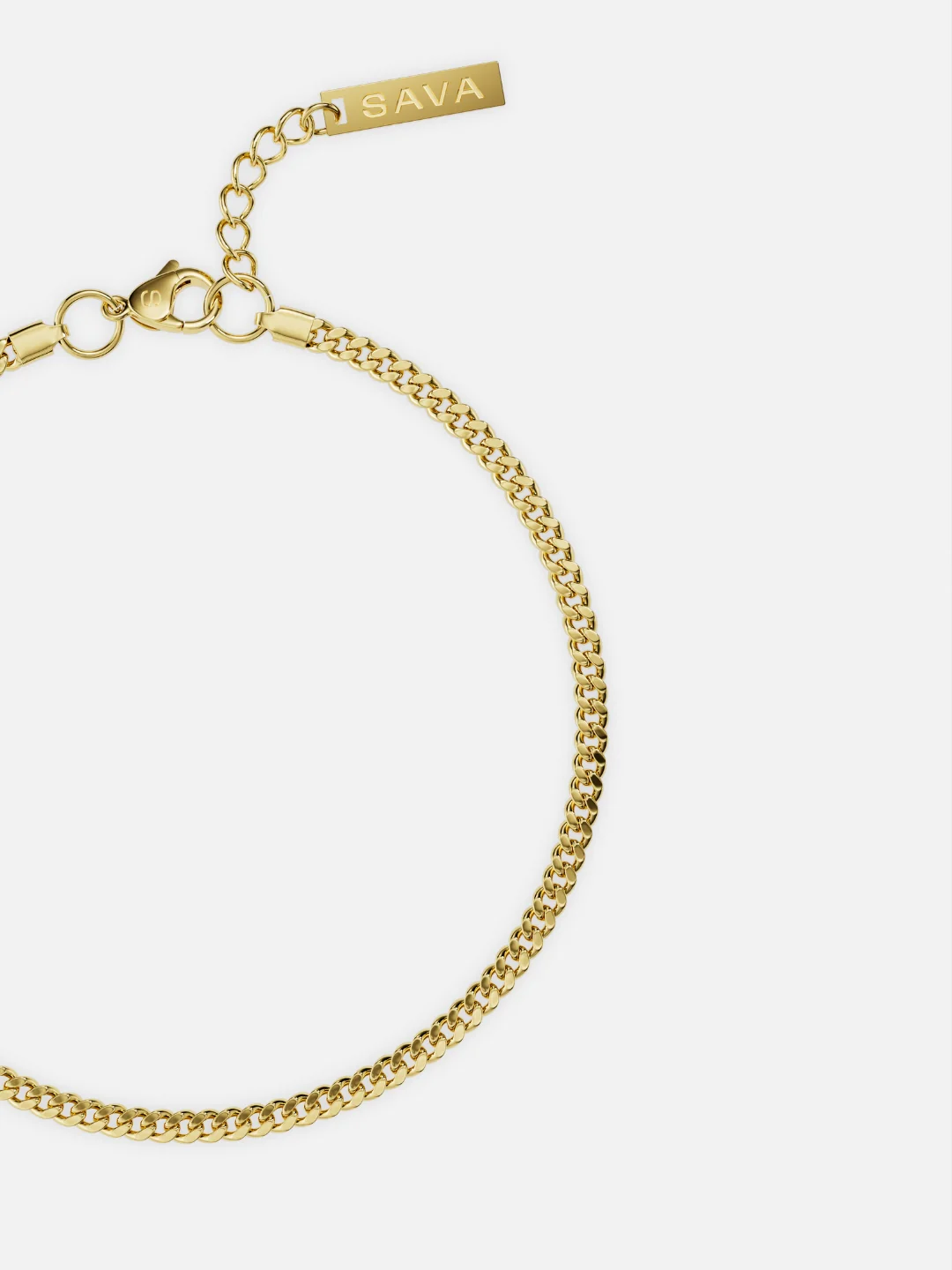 CUBAN BRACELET 3MM | 18K Gold - Image 3