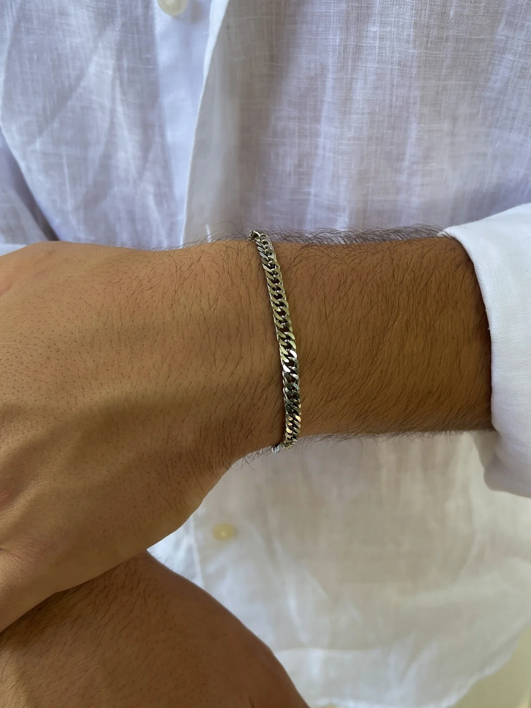 CUBAN BRACELET 5MM | Silver - Image 5