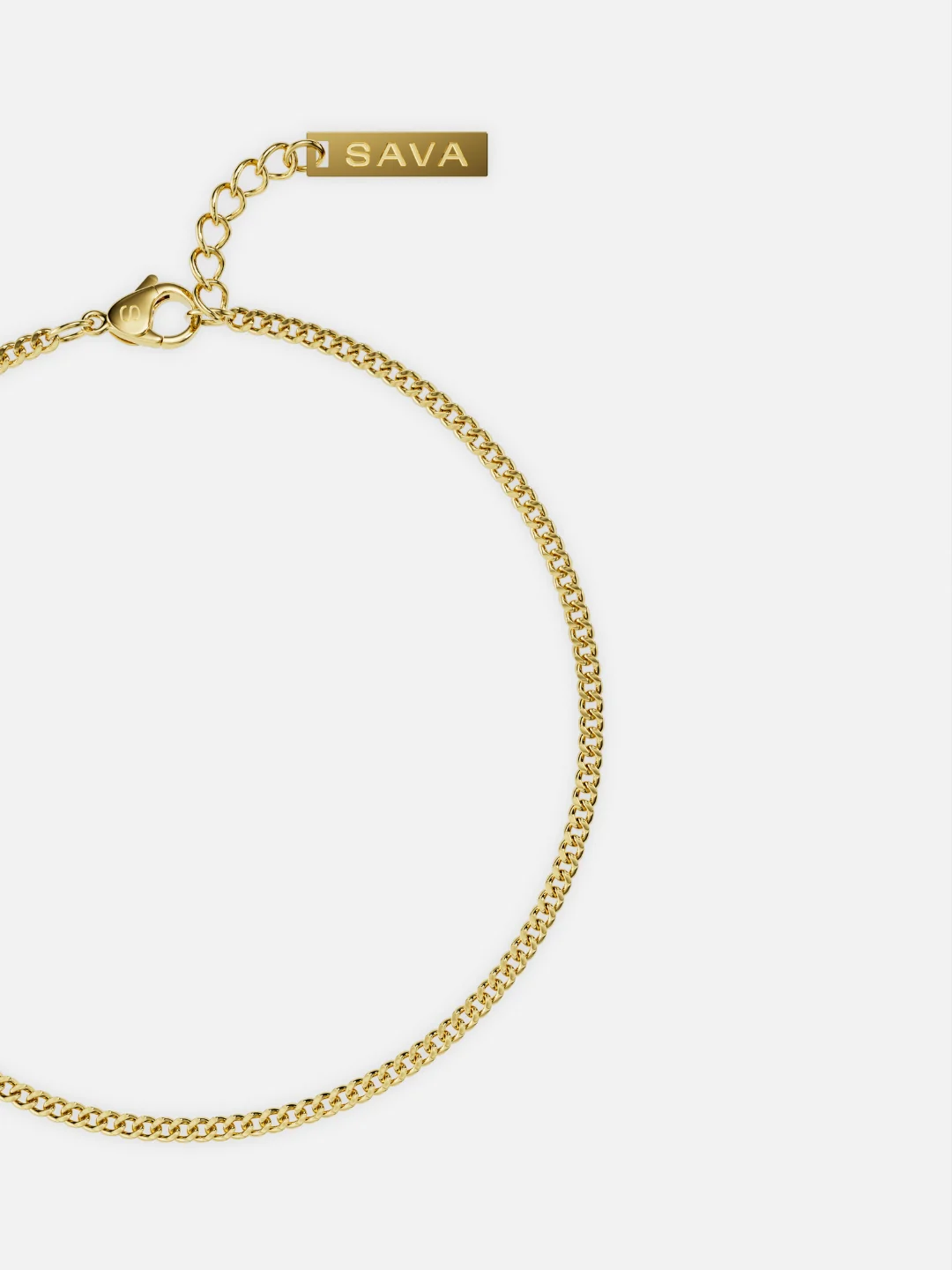 CUBAN BRACELET 1.8MM | 18K Gold - Image 3