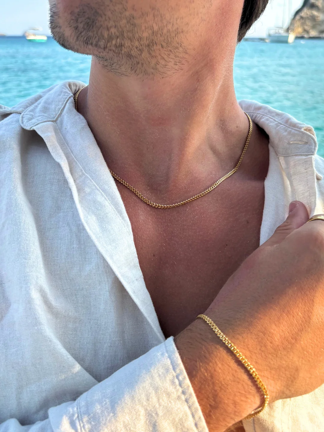CUBAN CHAIN 3MM | 18K Gold - Image 4