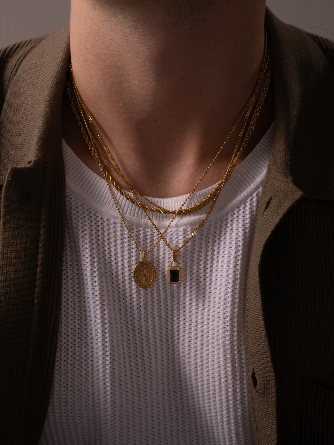 GEMSTONE CHAIN SET | 18K Gold - Image 5