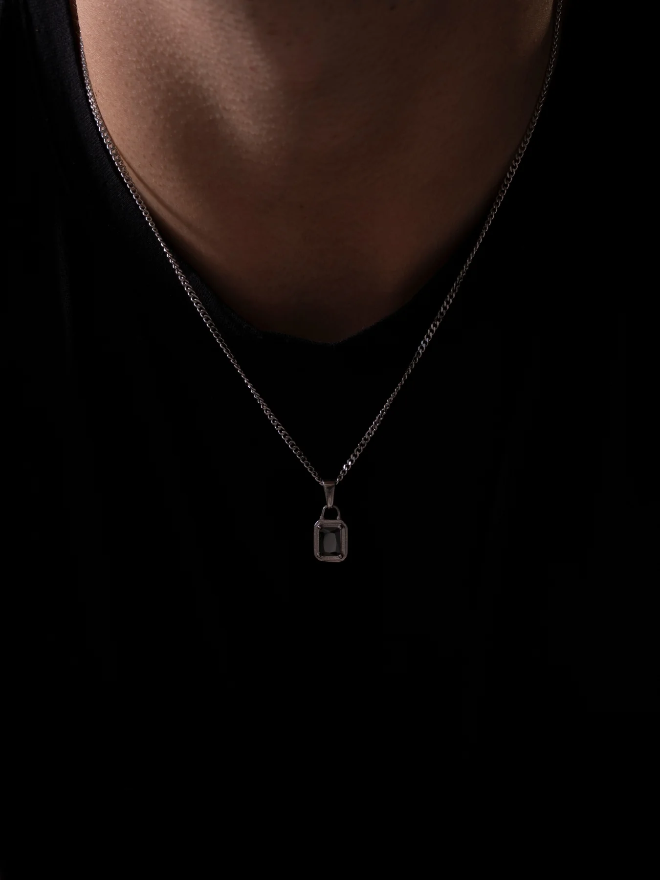 GEMSTONE CHAIN SET | Silver - Image 3