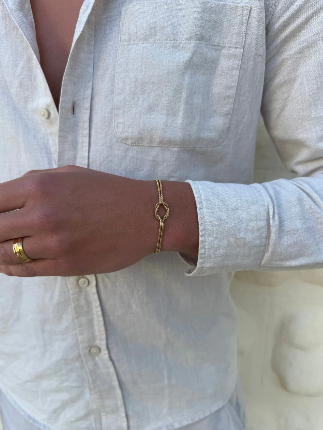 INFINITY BRACELET | 18K Gold - Image 2
