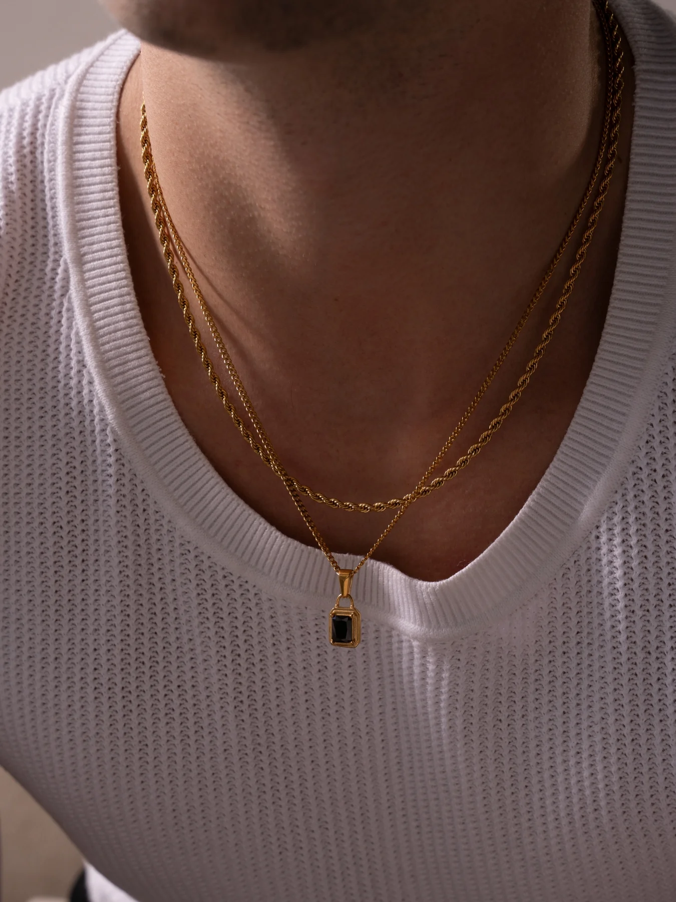 MIDNIGHT GEMSTONE CHAIN | 18K Gold - Image 5
