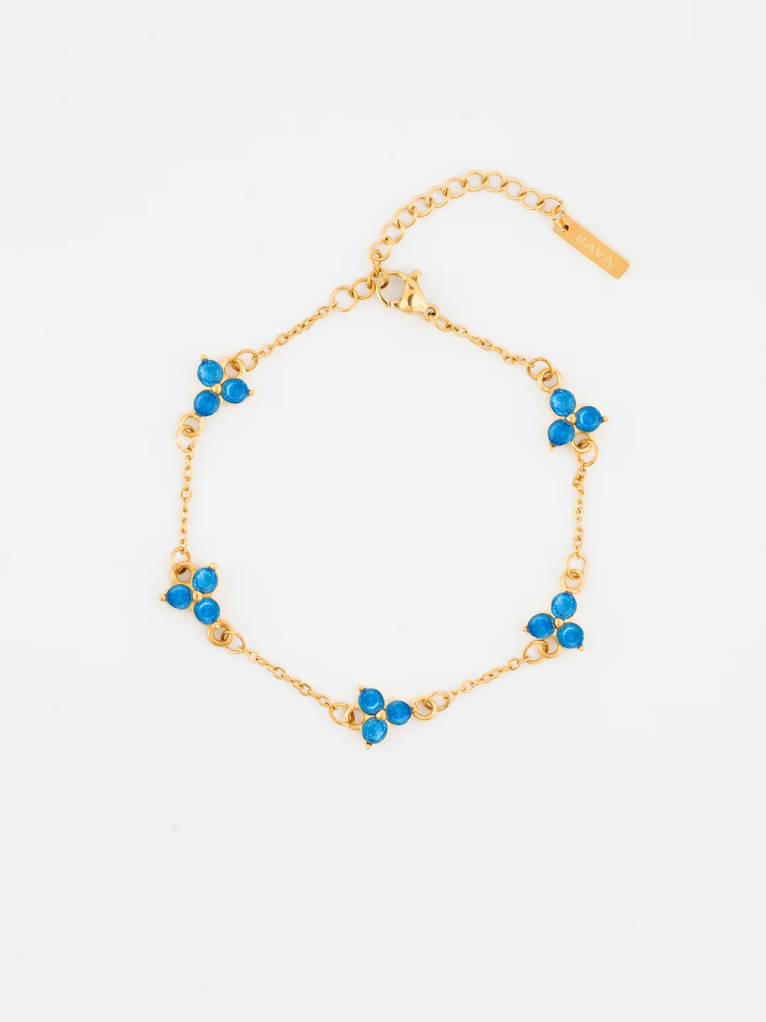 OCEAN CLOVER BRACELET | 18K Gold