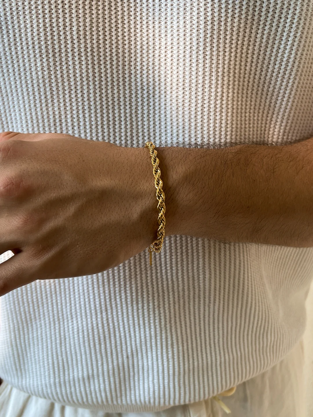 ROPE BRACELET 5MM | 18K Gold - Image 4