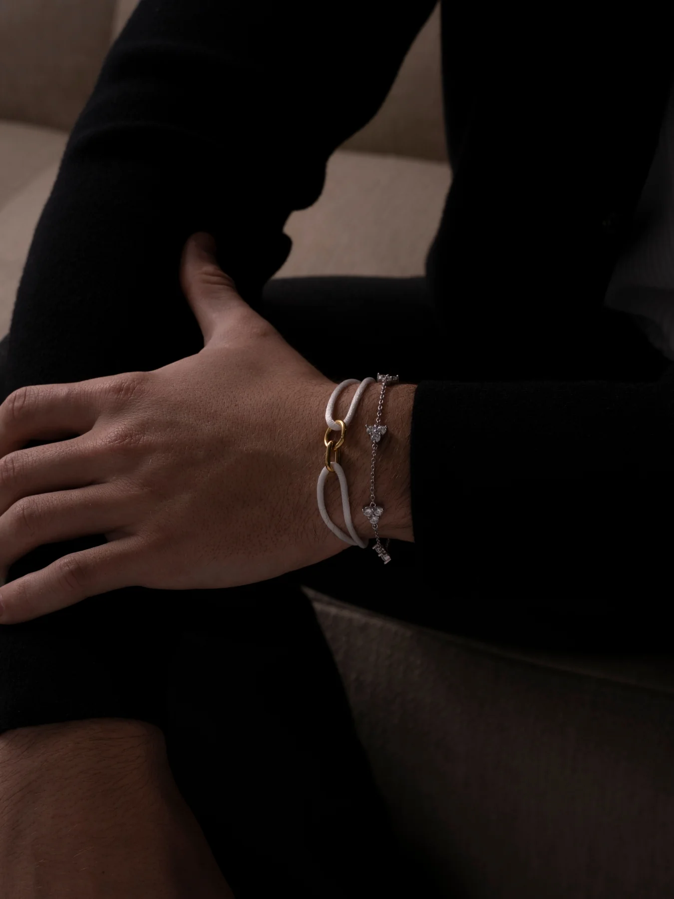SNOW UNITY BRACELET | 18K Gold - Image 5
