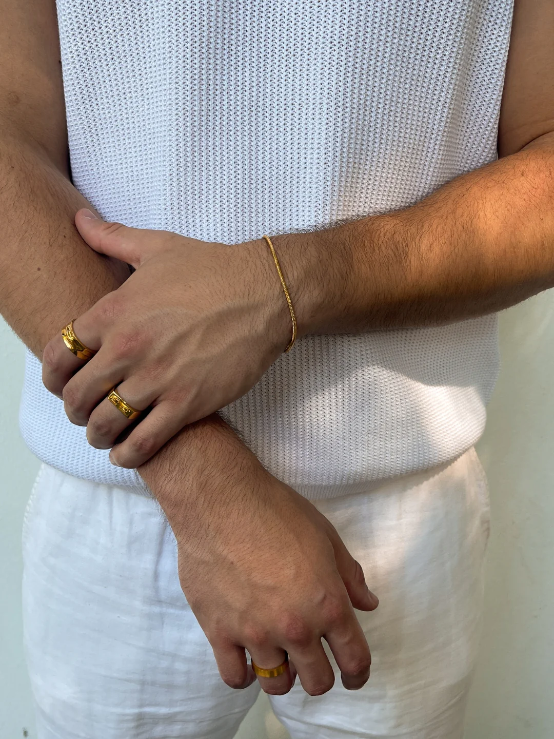 SQUARE BRACELET | 18K Gold - Image 2