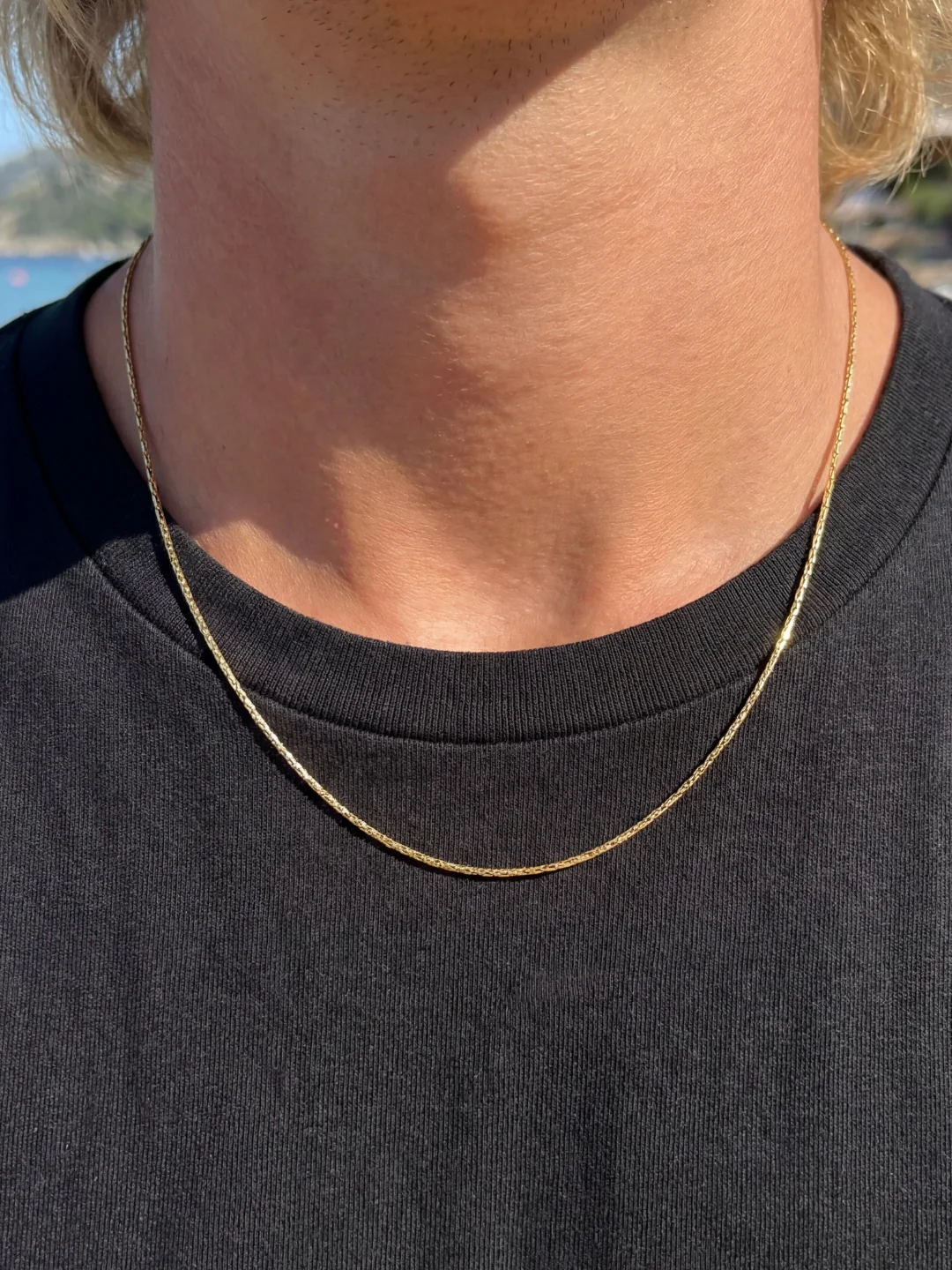 WIRE CHAIN | 18K Gold - Image 6